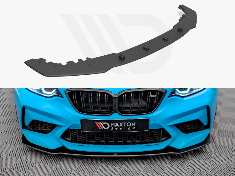 MAXTON DESIGN STREET PRO FRONT SPLITTER BMW M2 COMPETITION F87 (2018-2020)