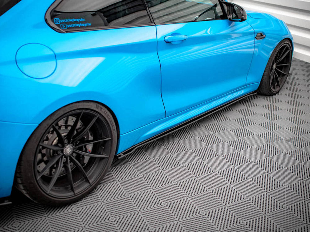 MAXTON DESIGN STREET PRO SIDE SKIRTS DIFFUSERS BMW M2 F87 (2016-2020)