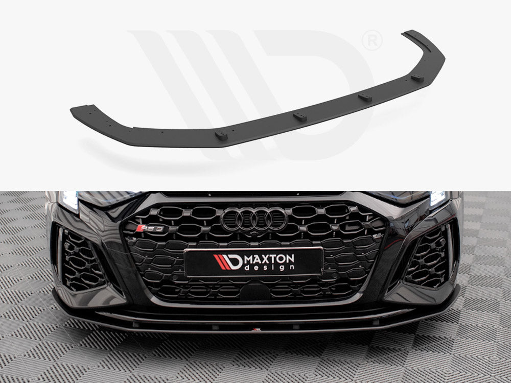 MAXTON DESIGNSTREET PRO FRONT SPLITTER AUDI RS3 8Y (2020-)