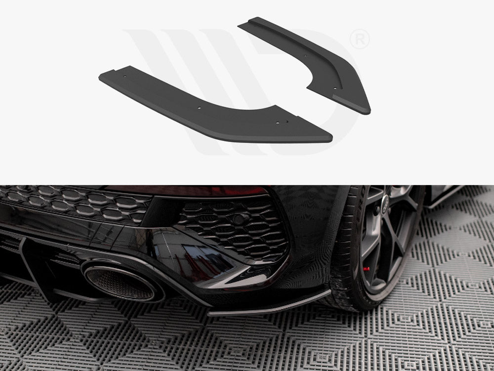 MAXTON DESIGN STREET PRO REAR SIDE SPLITTERS AUDI RS3 SPORTBACK 8Y