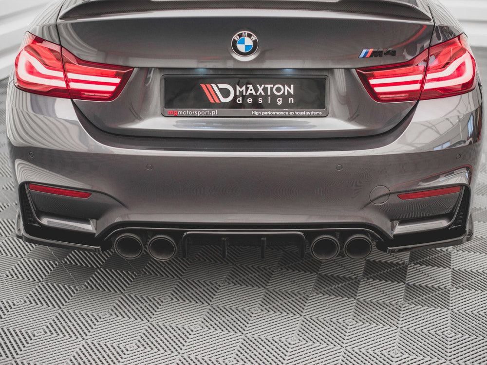 MAXTON DESIGN REAR SIDE SPLITTERS V.3 BMW M4 F82