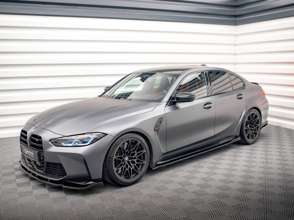 MAXTON DESIGN SIDE SKIRTS DIFFUSERS V.2 BMW M3 G80 (2021-)