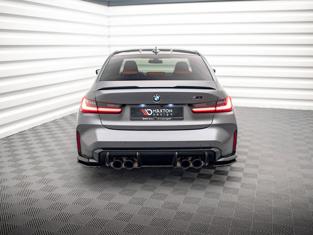 MAXTON DESIGN REAR SIDE SPLITTERS V.1 BMW M3 G80