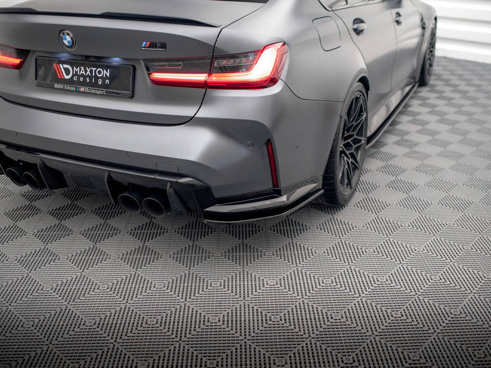 MAXTON DESIGN REAR SIDE SPLITTERS V.1 BMW M3 G80