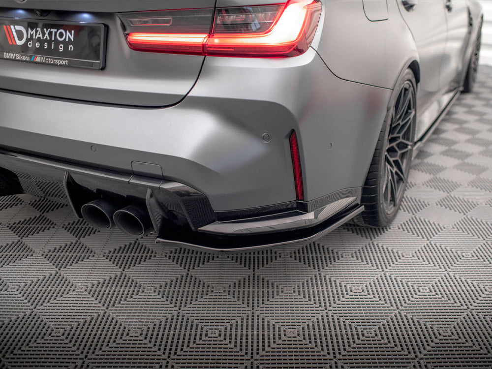MAXTON DESIGN REAR SIDE SPLITTERS V.2 BMW M3 G80
