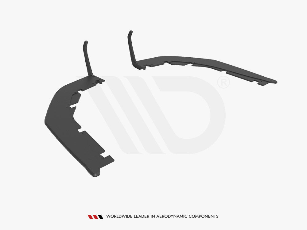 MAXTON DESIGN STREET PRO REAR SIDE SPLITTERS BMW M3 G80 (2021-)