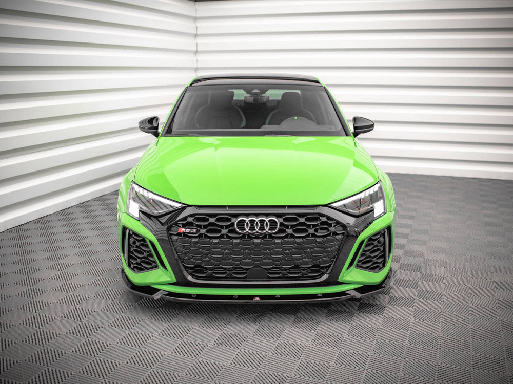 MAXTON DESIGN FRONT SPLITTER V.1 AUDI RS3 8Y
