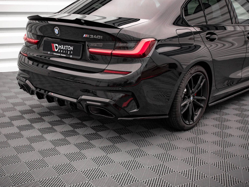 MAXTON DESIGN REAR SIDE SPLITTERS V.3 BMW M340I / M-PACK G20 / G21