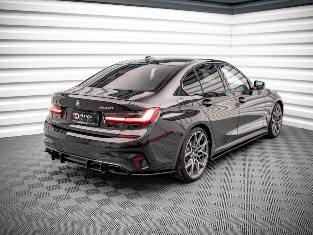 MAXTON DESIGN STREET PRO REAR SIDE SPLITTERS V.1 BMW M340I G20 / G21