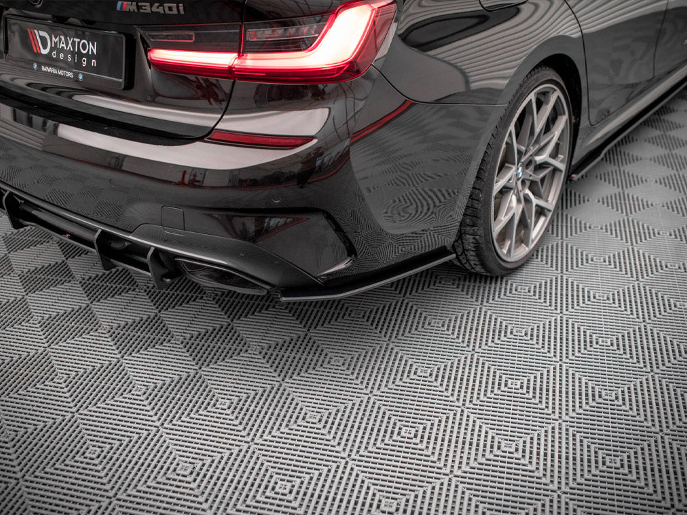 MAXTON DESIGN STREET PRO REAR SIDE SPLITTERS V.1 BMW M340I G20 / G21