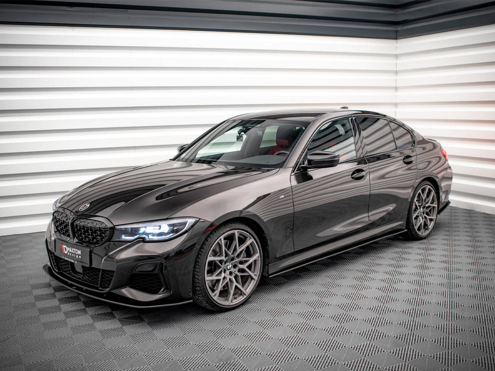 MAXTON DESIGN STREET PRO SIDE SKIRTS DIFFUSERS BMW 3 M-PACK G20 / G21