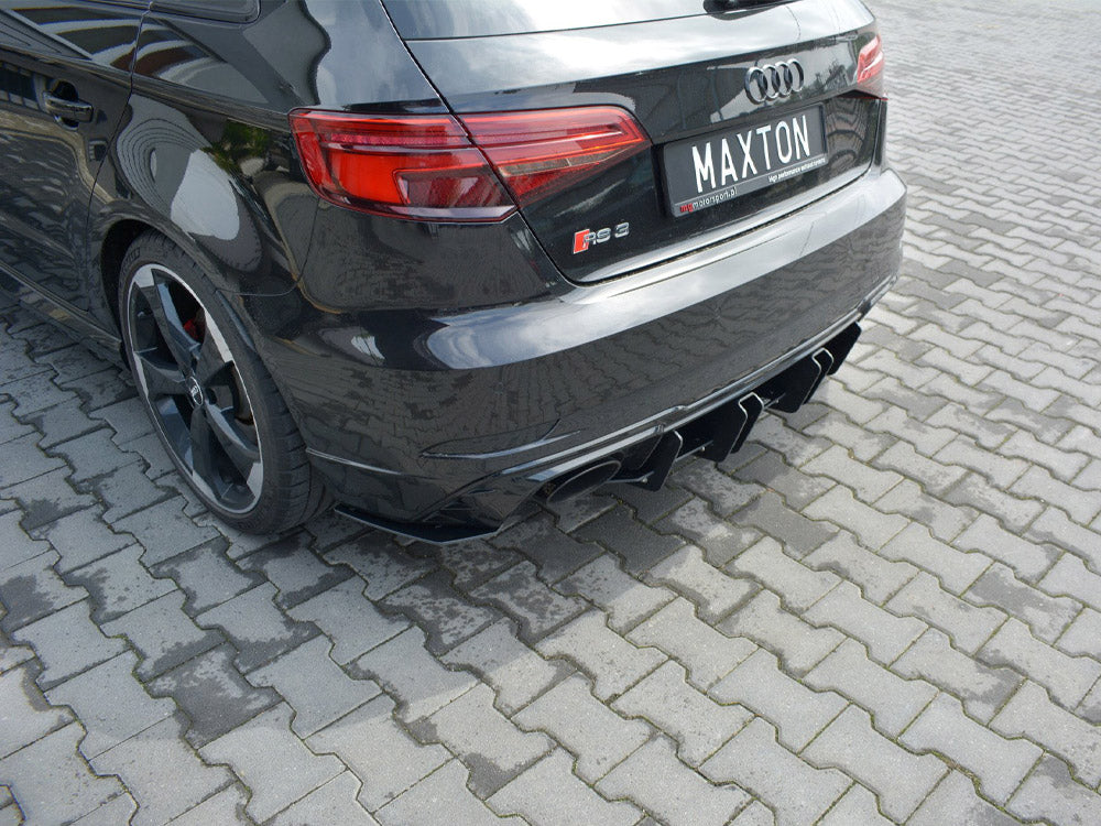 MAXTON DESIGN REAR DIFFUSER V.2 AUDI RS3 8V FL SPORTBACK