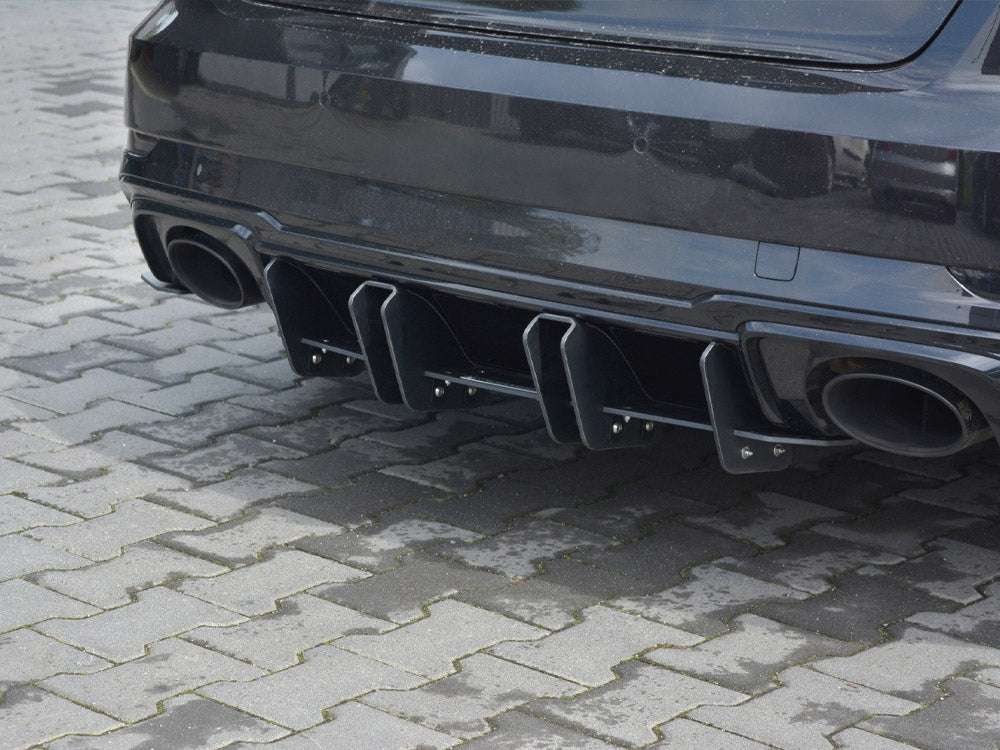 MAXTON DESIGN REAR DIFFUSER V.2 AUDI RS3 8V FL SPORTBACK