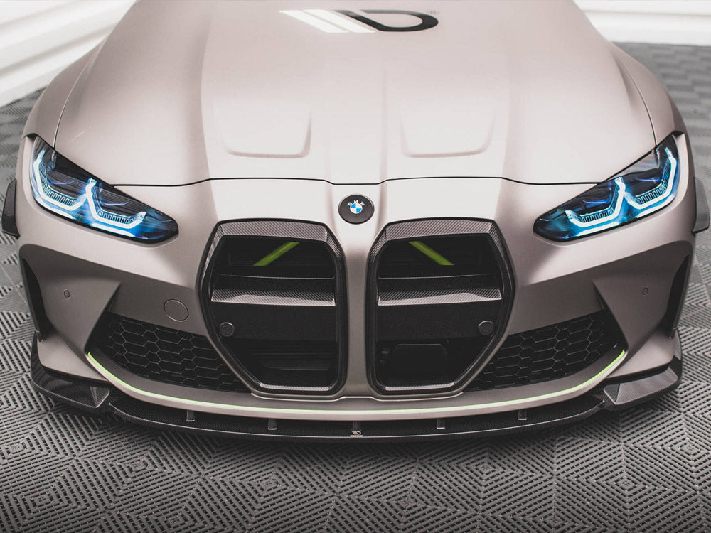 MAXTON DESIGN CARBON FIBER FRONT SPLITTER V.1 BMW M4 G82 / M3 G80