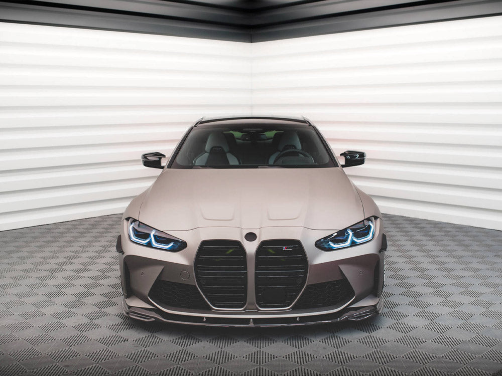 MAXTON DESIGNCARBON FIBER FRONT SPLITTER V.2 BMW M4 G82 / M3 G80