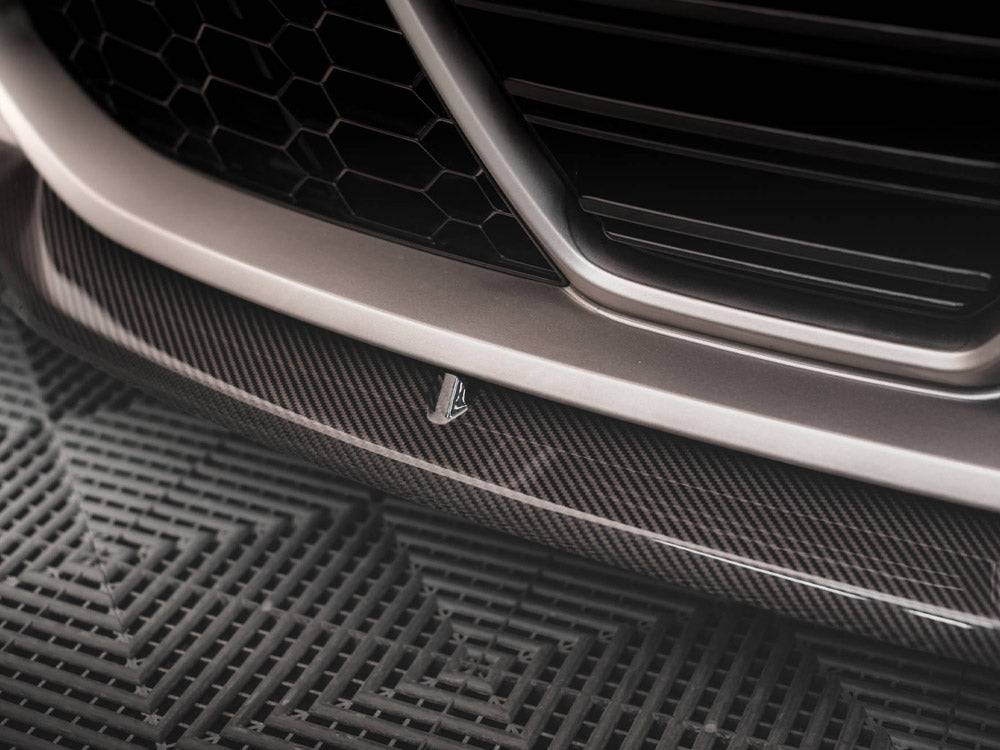 MAXTON DESIGN CARBON FIBER FRONT SPLITTER V.2 BMW M4 G82 / M3 G80