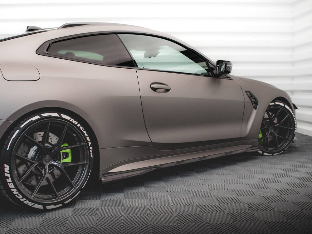 MAXTON DESIGN CARBON FIBER SIDE SKIRTS BMW M4 G82