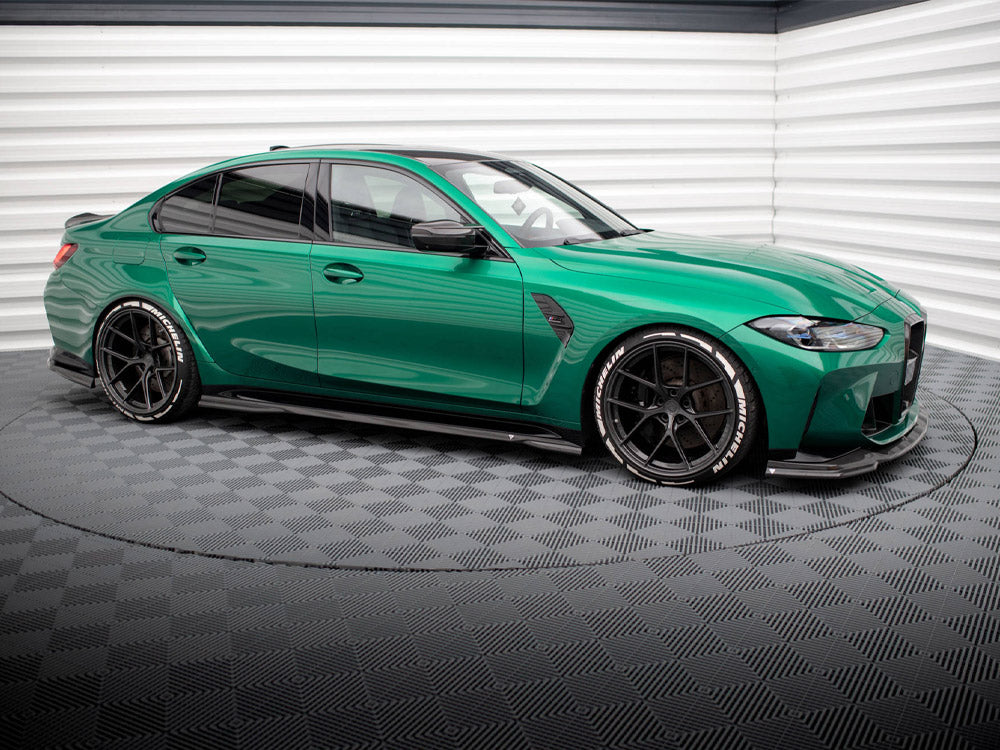 MAXTON DESIGN CARBON FIBER SIDE SKIRTS BMW M3 G80