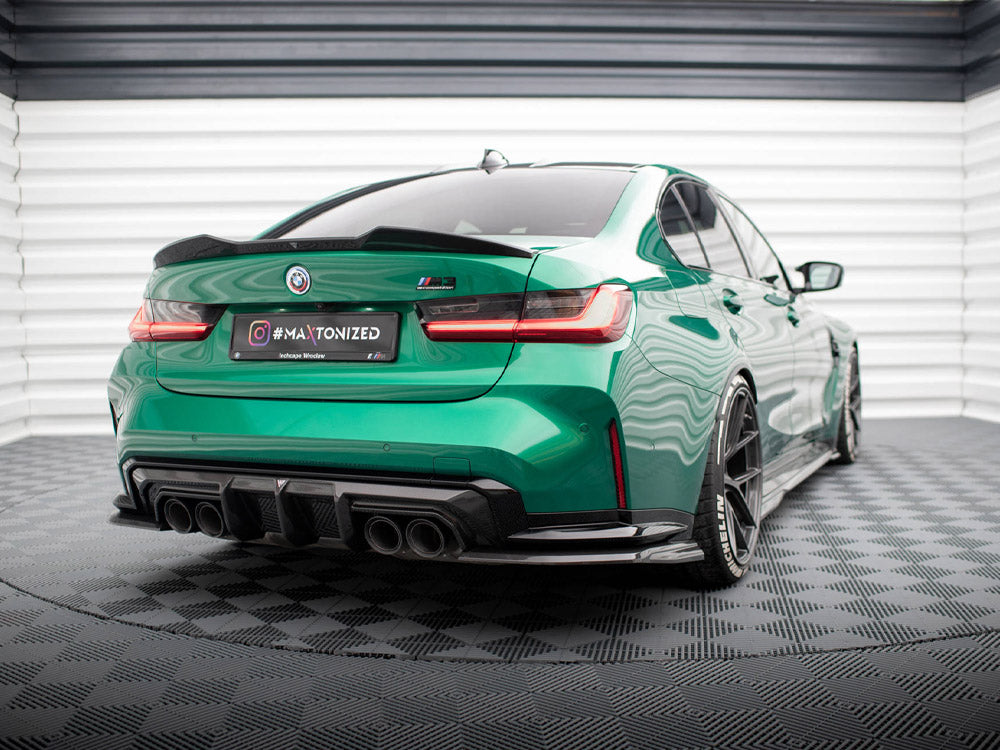 MAXTON DESIGN CARBON FIBER TAILGATE SPOILER BMW M3 G80 / M340I G20 / 3 M-PACK G20 / 3 STANDARD G20