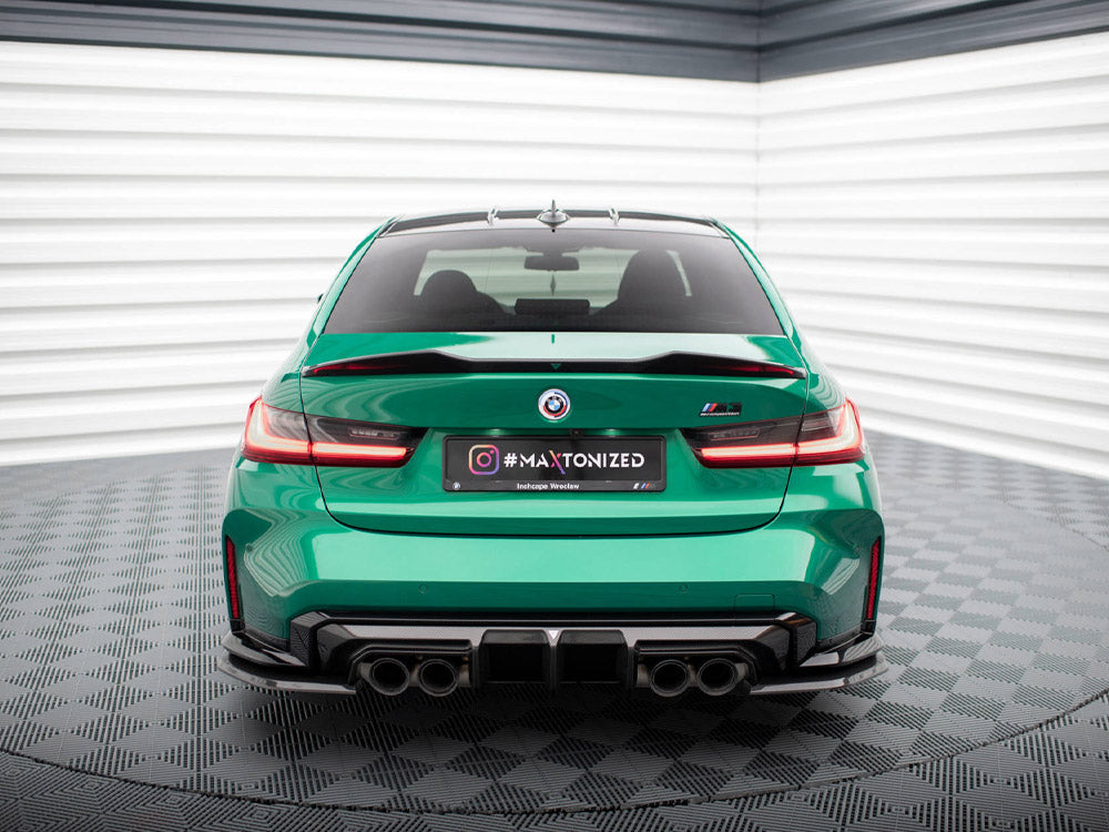 MAXTON DESIGN CARBON FIBER TAILGATE SPOILER BMW M3 G80 / M340I G20 / 3 M-PACK G20 / 3 STANDARD G20