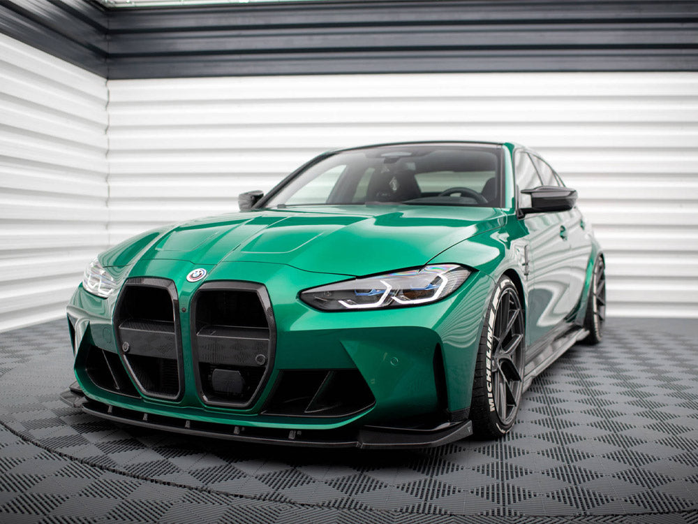 MAXTON DESIGN CARBON FIBER FRONT SPLITTER V.1 BMW M4 G82 / M3 G80