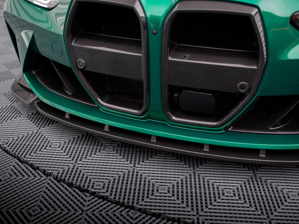 MAXTON DESIGN CARBON FIBER FRONT SPLITTER V.1 BMW M4 G82 / M3 G80