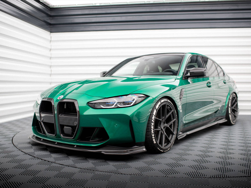 MAXTON DESIGNCARBON FIBER FRONT SPLITTER V.2 BMW M4 G82 / M3 G80