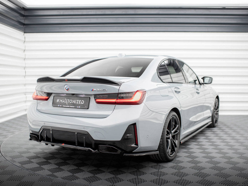 MAXTON DESIGN REAR SIDE SPLITTERS BMW M340I G20 / G21 FACELIFT