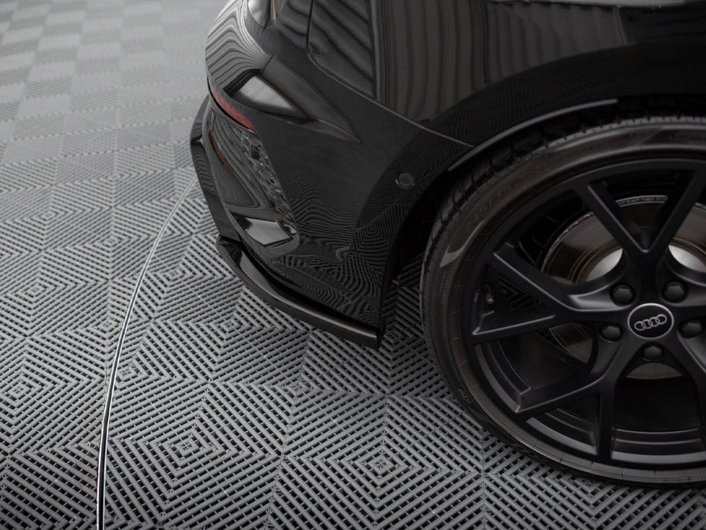MAXTON DESIGN REAR SIDE SPLITTERS AUDI RS3 SPORTBACK 8Y