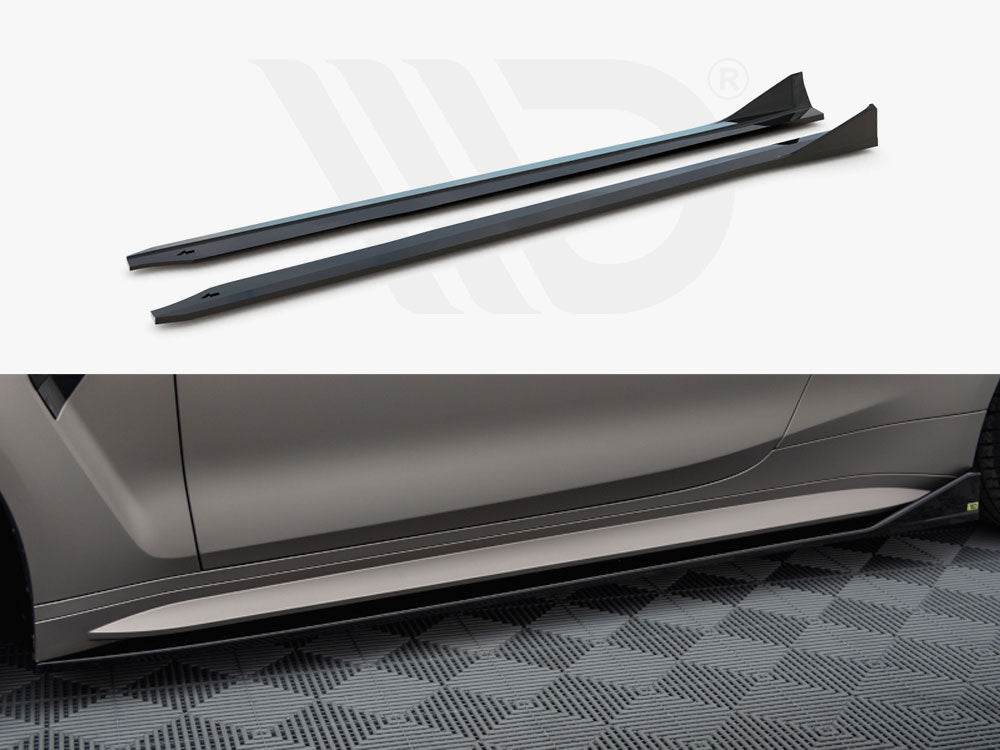 MAXTON DESIGN SIDE SKIRTS DIFFUSERS V.3 CSL LOOK BMW M4 G82