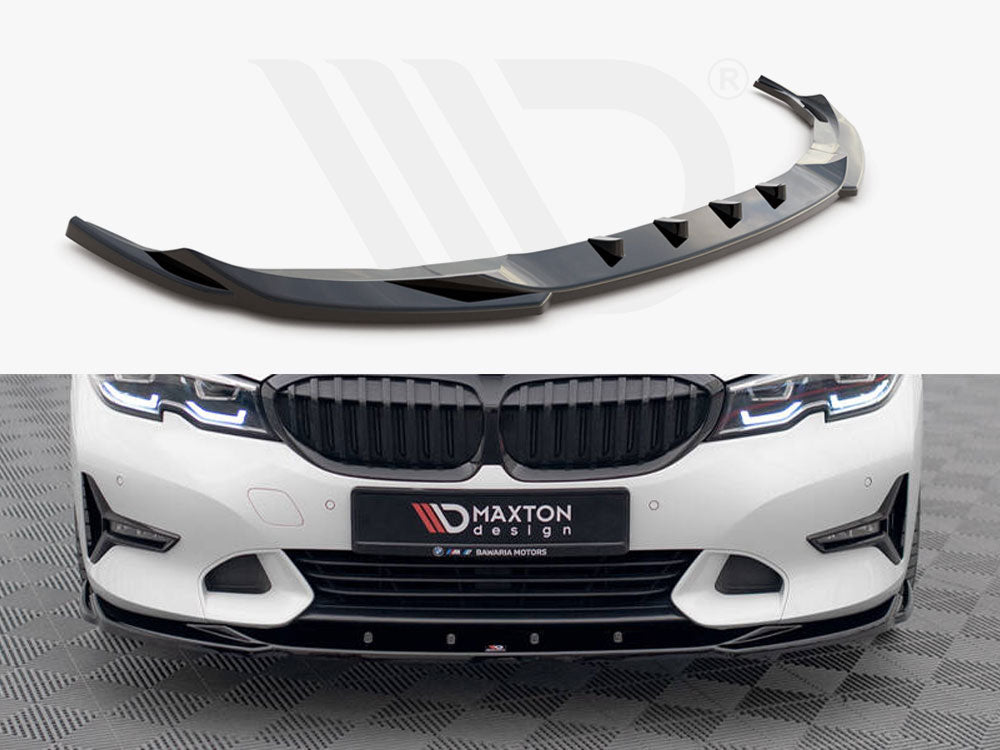 MAXTON DESIGN FRONT SPLITTER V.2 BMW 3 SPORT LINE G20 / G21