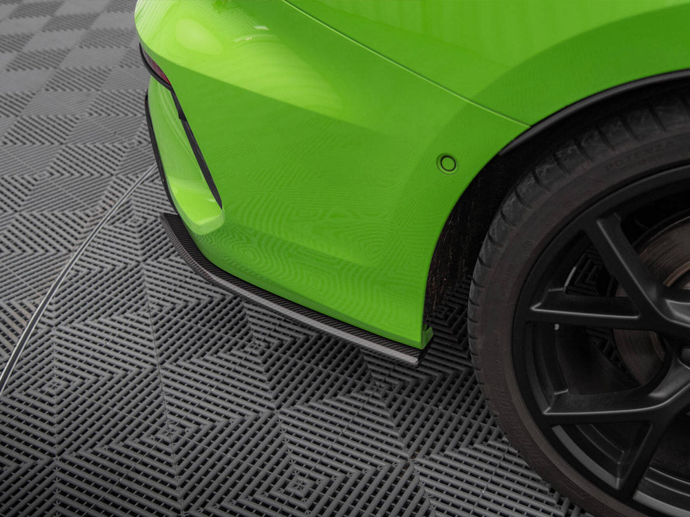 MAXTON DESIGN CARBON FIBER REAR SIDE SPLITTERS AUDI RS3 SEDAN 8Y