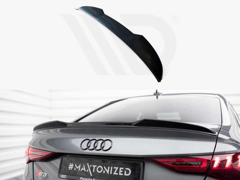 MAXTON DESIGN SPOILER CAP 3D AUDI A3 / A3 S-LINE / S3 / RS3 SEDAN 8Y
