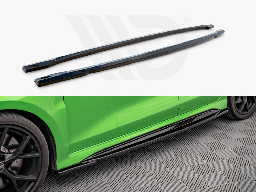MAXTON DESIGN SIDE SKIRTS DIFFUSERS AUDI RS3 8Y