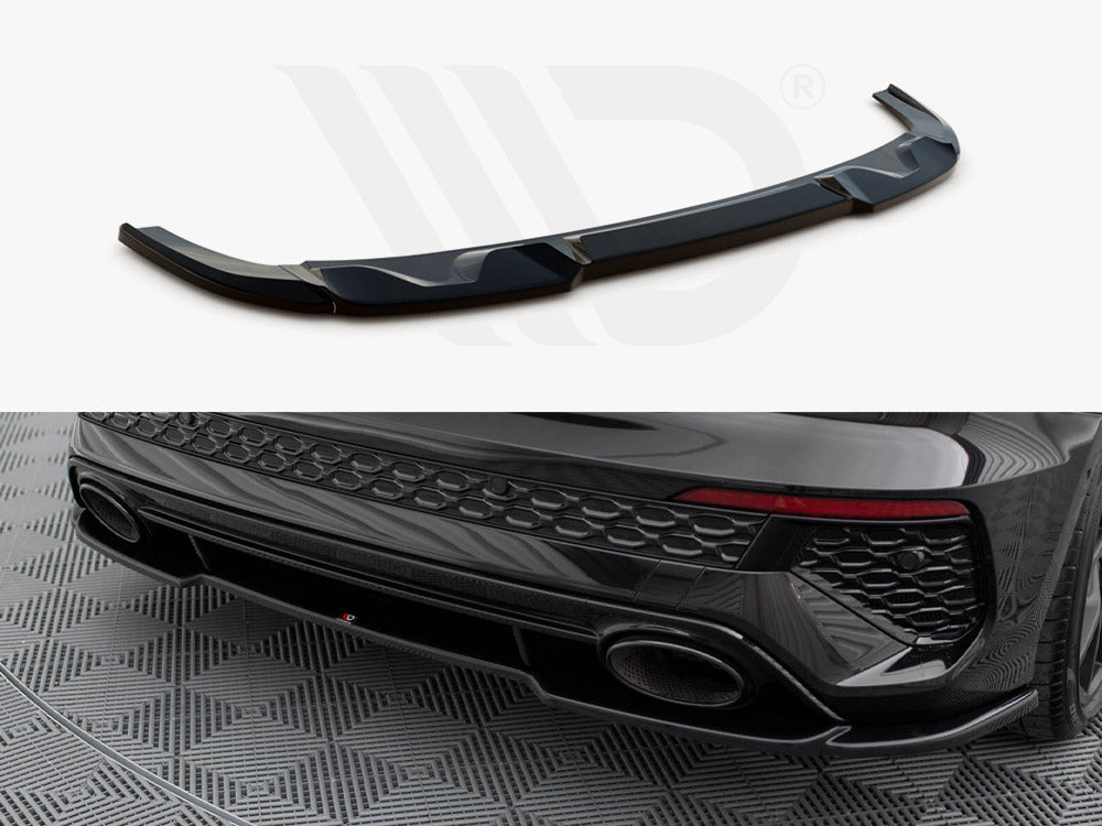 MAXTON DESIGN CENTRAL REAR SPLITTER AUDI RS3 SPORTBACK 8Y