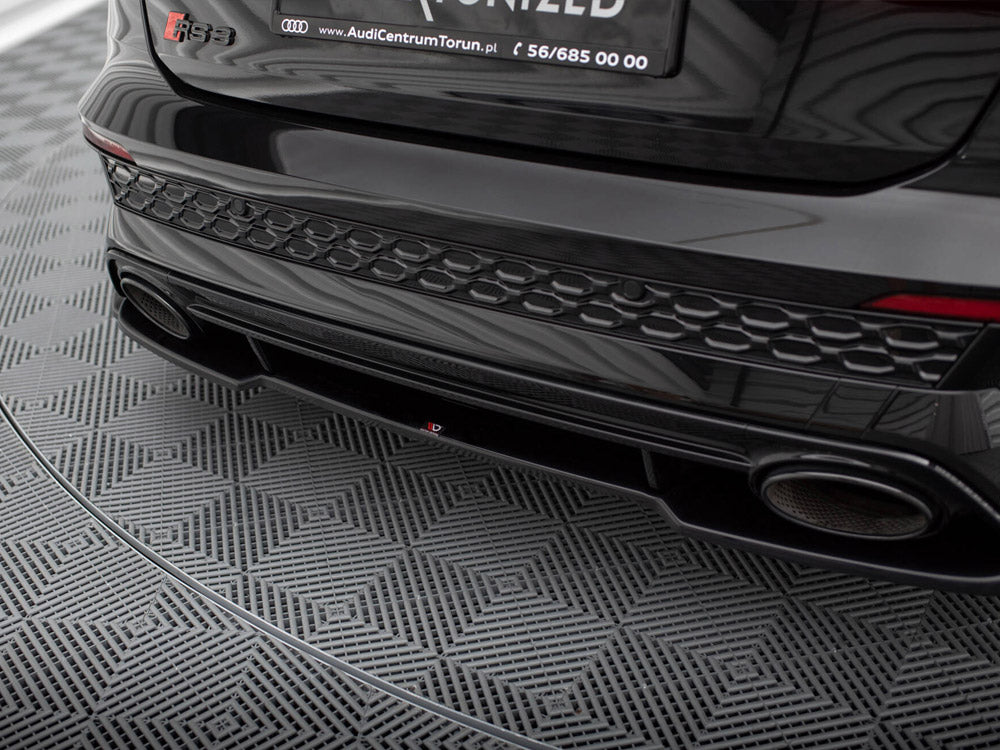 MAXTON DESIGN CENTRAL REAR SPLITTER AUDI RS3 SPORTBACK 8Y