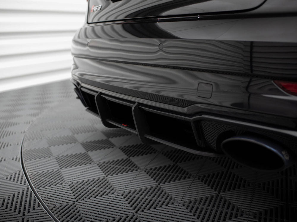 MAXTON DESIGN STREET PRO REAR DIFFUSER AUDI RS3 SEDAN 8V FACELIFT