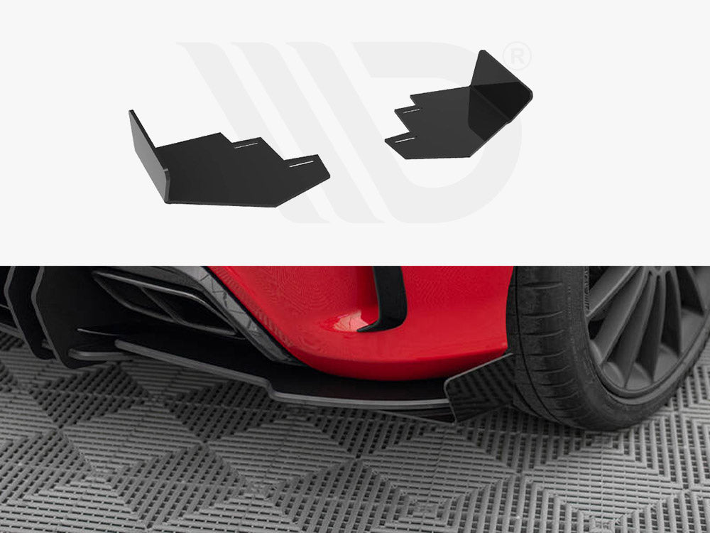 MAXTON DESIGNREAR SIDE FLAPS MERCEDES-BENZ A 45 AMG W176 FACELIFT