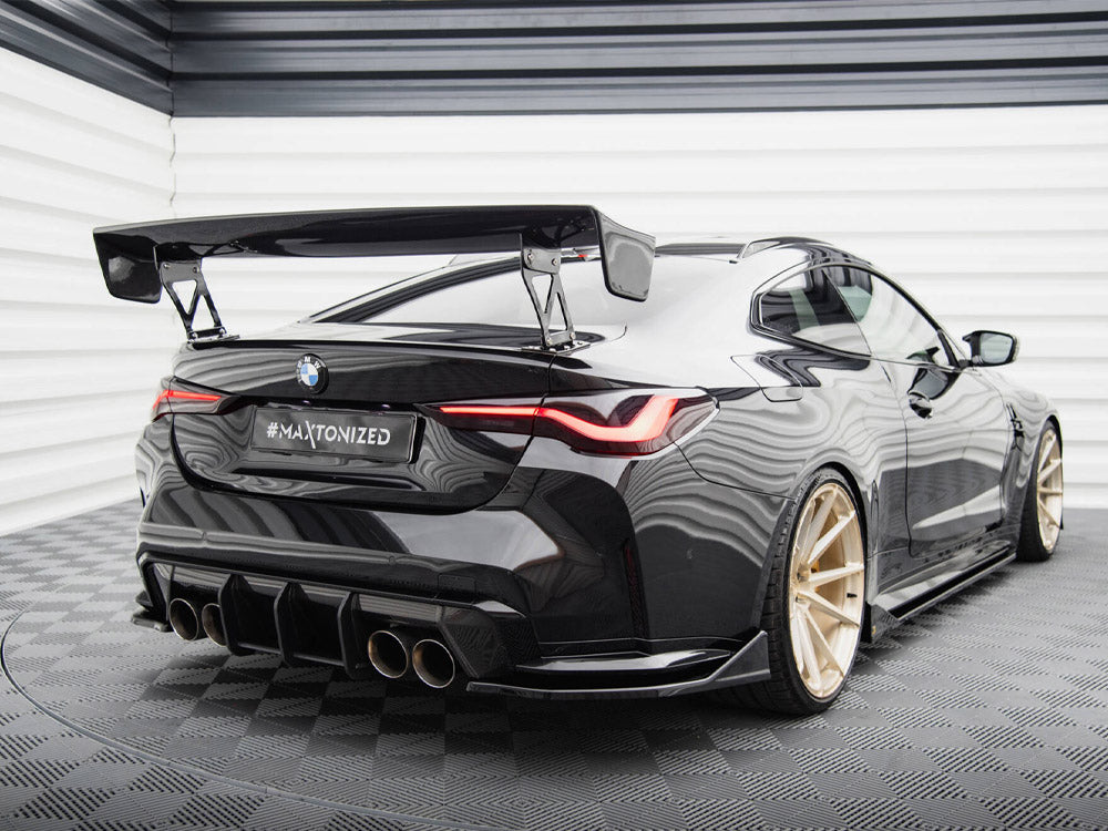 MAXTON DESIGN REAR SIDE SPLITTERS V.4 BMW M4 G82