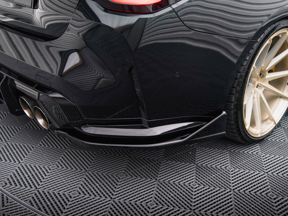 MAXTON DESIGN REAR SIDE SPLITTERS V.4 BMW M4 G82