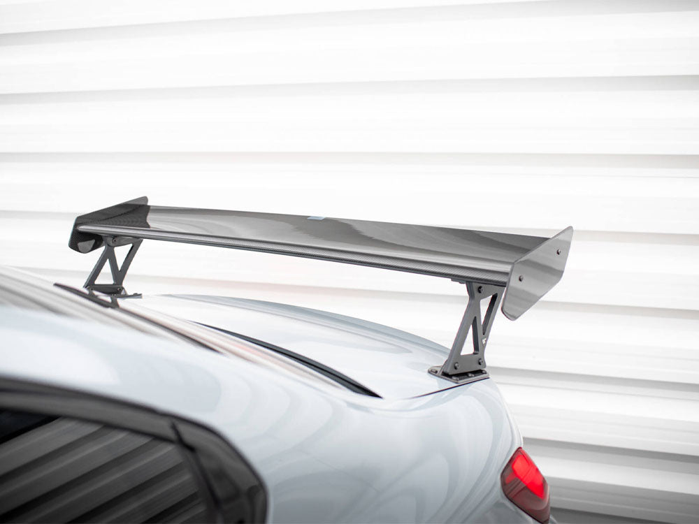 MAXTON DESIGN CARBON SPOILER WITH EXTERNAL BRACKETS UPRIGHTS BMW M3 G80 / M340I G20 / 3 M-PACK G20 / 3 STANDARD G20