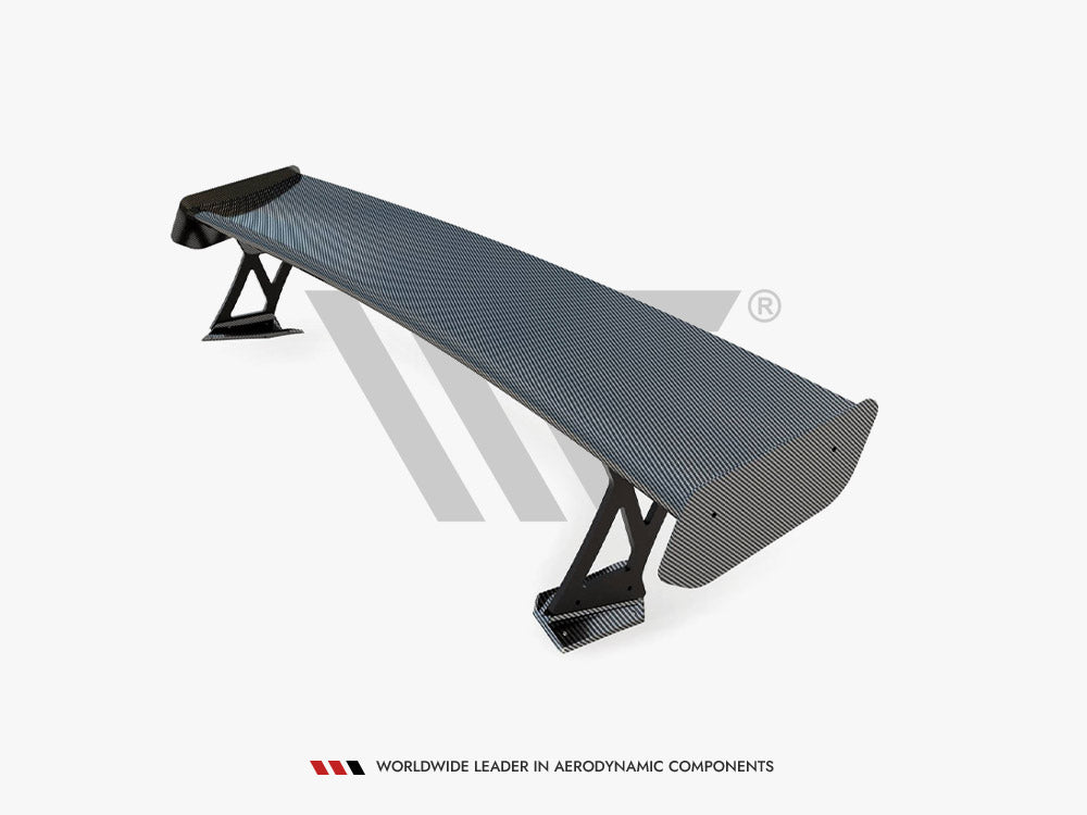 MAXTON DESIGN CARBON SPOILER WITH EXTERNAL BRACKETS UPRIGHTS BMW M3 G80 / M340I G20 / 3 M-PACK G20 / 3 STANDARD G20