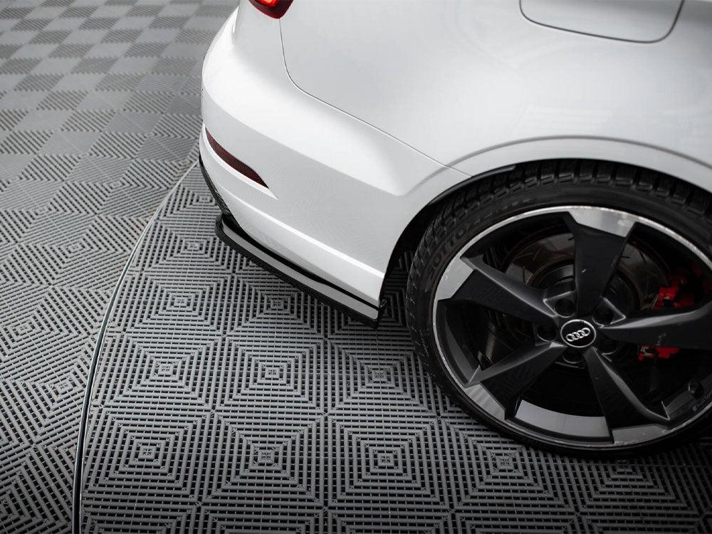 MAXTON DESIGN REAR SIDE SPLITTERS V.2 AUDI RS3 SEDAN 8V FACELIFT
