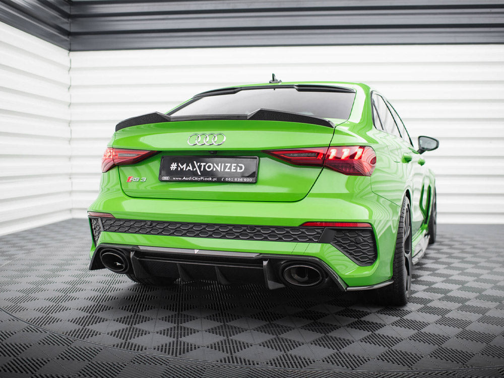 MAXTON DESIGN CARBON FIBER REAR DIFFUSER AUDI RS3 8Y