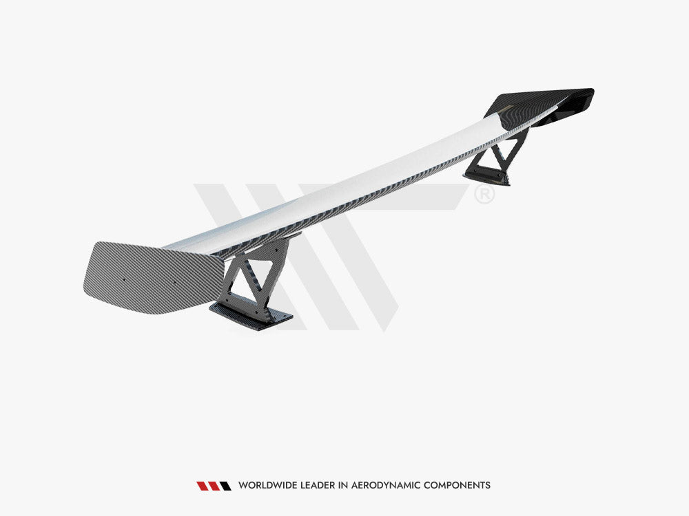 MAXTON DESIGN CARBON SPOILER WITH EXTERNAL BRACKETS UPRIGHTS BMW M4 G82 / M440I G22 / 4 M-PACK G22