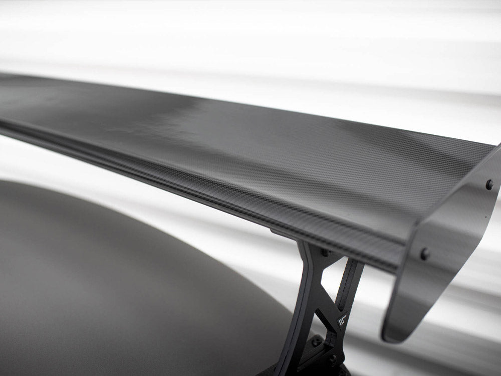 MAXTON DESIGN CARBON SPOILER WITH EXTERNAL BRACKETS UPRIGHTS + LED BMW M4 G82 / M440I G22 / 4 M-PACK G22