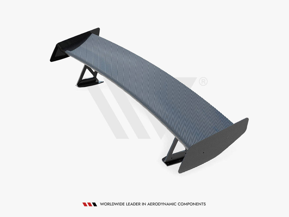 MAXTON DESIGN CARBON SPOILER WITH EXTERNAL BRACKETS UPRIGHTS + LED BMW M4 G82 / M440I G22 / 4 M-PACK G22