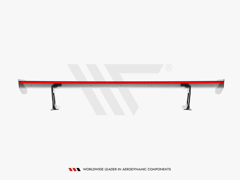 MAXTON DESIGN CARBON SPOILER WITH EXTERNAL BRACKETS UPRIGHTS + LED BMW M4 G82 / M440I G22 / 4 M-PACK G22