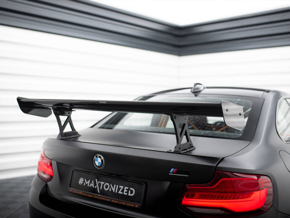 MAXTON DESIGN CARBON SPOILER WITH INTERNAL BRACKETS UPRIGHTS BMW M2 F87