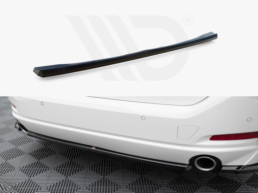 MAXTON DESIGN CENTRAL REAR SPLITTER BMW 3 SEDAN / TOURING G20 / G21 FACELIFT